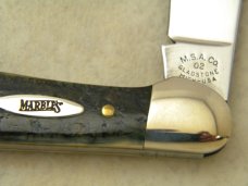Marbles M.S.A. Co. 02 Gladstone, Mich USA Mastadon Linerlock Knife in Box 1 of 350
