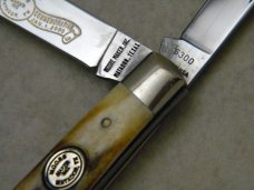 Moore Maker, Inc. Matador, TX USA (Queen Cutlery) 21st Century Comm. 6300 Stag Stockman Knife NIB