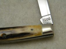 Moore Maker, Inc. Matador, TX USA (Queen Cutlery) 21st Century Comm. 6300 Stag Stockman Knife NIB