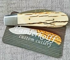 Steve Vanderkolff Mammoth Ivory,3.75 swayback, he uses dot system for pulls. CPM-154,heavier build 