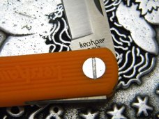 Kershaw D.W.O. By Kai Japan Model 3000 Orange Lockback Knife