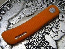 Kershaw D.W.O. By Kai Japan Model 3000 Orange Lockback Knife