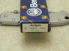 Beretta Japan Airlight K-AIRS-2 AS Serrated Lockback Knife in Box
