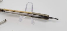 Improved Eagle Razor Parker Knife Cut. Co Straight Razor 7 Day Mother of Pearl