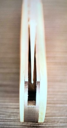 Steve Vanderkolff Interior Mammoth Ivory, 4" clip, bolsters ,dot system  pulls. CPM-154 rare irradec