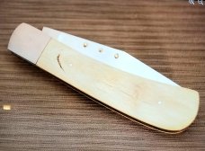 Steve Vanderkolff Interior Mammoth Ivory, 4" clip, bolsters ,dot system  pulls. CPM-154 rare irradec