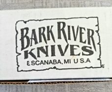 Bark River Wasp 2 Dagger, 3.75"  3V-CPM- Rare Purple Dragon Scale with original magnetic sheath, NIB