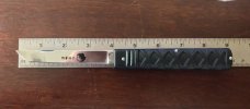 Vintage SMKW Japanese Tanto Folder, New With Box & Papers 