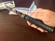 Vintage SMKW Japanese Tanto Folder, New With Box & Papers 