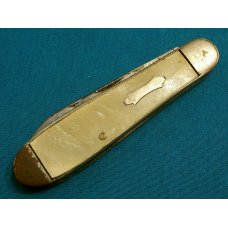 VINTAGE ROYAL BRAND SHARP CUTTER SLEEVEBOARD FOLDING POCKET PEN JACK KNIFE KNIVES OLD