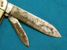 VINTAGE ROYAL BRAND SHARP CUTTER SLEEVEBOARD FOLDING POCKET PEN JACK KNIFE KNIVES OLD