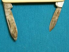 VINTAGE THOMPSON CUTLERY SHEFFIELD ENGLAND FOLDING POCKET EQUAL END PEN JACK KNIFE KNIVES OLD