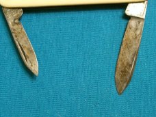 VINTAGE THOMPSON CUTLERY SHEFFIELD ENGLAND FOLDING POCKET EQUAL END PEN JACK KNIFE KNIVES OLD