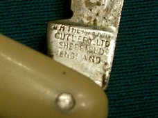 VINTAGE THOMPSON CUTLERY SHEFFIELD ENGLAND FOLDING POCKET EQUAL END PEN JACK KNIFE KNIVES OLD