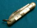 ANTIQUE VINTAGE MANIAGO ITALY MOTHER OF PEARL MOP SCISSORS FOLDING POCKET KNIVES OLD