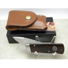 Bench Mark Knives USA Cocobolo Rolox System Slide Open Knife & Pouch NIB