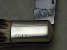Bear Creek Taylor Cutlery Kingsport, Tenn. Stag Robert E. Lee Coke Bottle Knife in Box c.1979