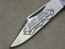 Russell USA Commemorative Issue 1875-1975 Delrin Barlow Knife NIB