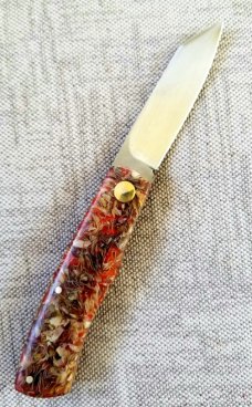 Vincenzo Balistreri Custom Shadow Native Slipjoint knife 3.85