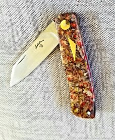Vincenzo Balistreri Custom Shadow Native Slipjoint knife 3.85