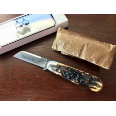 Bulldog Great Eastern Cutlery SFO 253110EO Little Jack Burnt Stag Handle Unused GEC 25