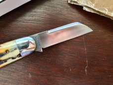 Bulldog (Great Eastern Cutlery SFO) #253110EO Little Jack, Burnt Stag Handle, Unused (GEC 25) 