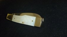 Fight&#39;n Rooster Mother of Pearl Gunstock 1981