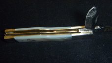 Fight&#39;n Rooster Mother of Pearl Gunstock 1981