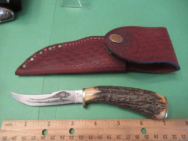 Case XX 1985 Stag Handle Small Game Pheasant Pattern # 523-3 1/4 SSP Case XX 1985 Stag Handle Small Game Pheasant Pattern # 523-3 1/4 SSP