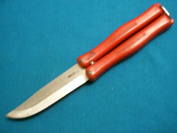 HACKMAN FINLAND BALISONG BUTTERFLY POCKET KNIFE FLIPPER