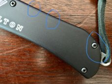Dalton Kilroy Out The Front Automatic Knife, Made by Rob Dalton of Dalton Combat Cutlery (DCC) 