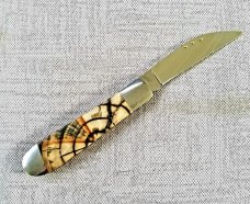 Steve Vanderkolff Crosscut Mammoth Ivory,wayback,dot system for pulls. CPM-154,4"