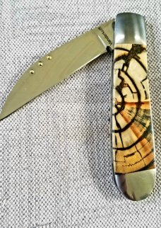Steve Vanderkolff Crosscut Mammoth Ivory,wayback,dot system for pulls. CPM-154,4"