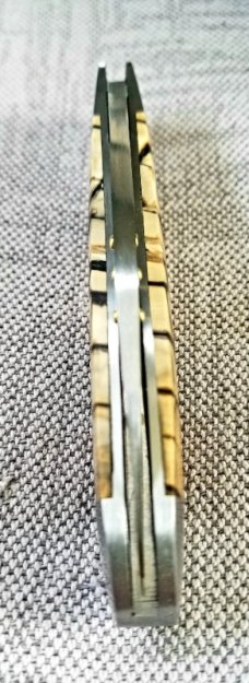 Steve Vanderkolff Crosscut Mammoth Ivory,wayback,dot system for pulls. CPM-154,4"