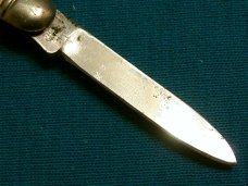 VINTAGE SMALL MINI ITALY FOLDING POCKET HUNTING EQUAL END SMALL CIGAR PEN JACK KNIFE KNIVES OLD