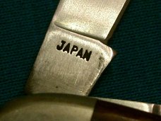 SHARP 325 JAPAN STAINLESS FOLDING POCKET KNIFE KNIVES OLD