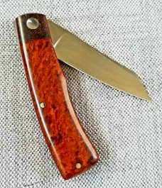 JTaber custom Outsider pattern,Westinghouse rag ,3 7/8" ,makers slip/coa cpm15 with bandaide 