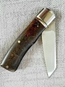 JTaber custom Native pattern,Westinghouse & Steel,3 3/4" ,makers pouch/coa cpm154 