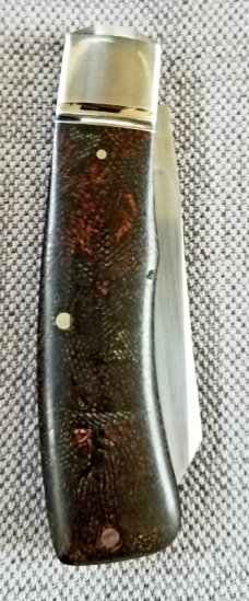 JTaber custom Native pattern,Westinghouse & Steel,3 3/4" ,makers pouch/coa cpm154 