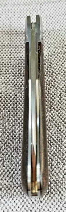 JTaber custom Native pattern,Westinghouse & Steel,3 3/4" ,makers pouch/coa cpm154 