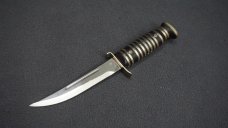 + VNTG RARE DECORA SOLINGEN GERMANY Fixed Blade Knife w/Orig Leather Sheath +