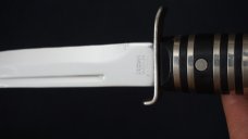 + VNTG RARE DECORA SOLINGEN GERMANY Fixed Blade Knife w/Orig Leather Sheath +