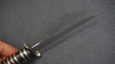 + VNTG RARE DECORA SOLINGEN GERMANY Fixed Blade Knife w/Orig Leather Sheath +