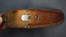 + VNTG RARE SCHRADE-WALDEN NY USA 25OT ALASKAN OLD TIMER HUNTER w/Orig Sheath! +