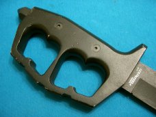 DISCONTINUED COLD STEEL CHAOS 3K-5 TANTO KNUCKLE D GUARD TACTICAL BOWIE DAGGER KNIFE