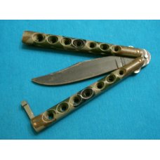 VINTAGE 1980S VALOR MIAMI USA 574 JAPAN BALISONG BATANGAS BUTTERFLY POCKET KNIFE FLIPPER