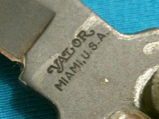 VINTAGE 1980&#39;S VALOR MIAMI USA 574 JAPAN BALISONG BATANGAS BUTTERFLY POCKET KNIFE FLIPPER