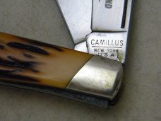 Camillus New York USA Sword Brand 1976 Imitation Stag #89 Big Stockman Knife NIB