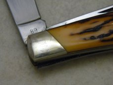 Camillus New York USA Sword Brand 1976 Imitation Stag #89 Big Stockman Knife NIB