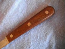 Vintage CASE XX m 204 6" BLADE Kitchen KNIFE w 3 Pin Handle